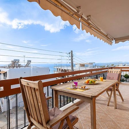 Sea View Apartment 100M From The Beach Saronida Exterior foto